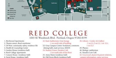 Χάρτης της reed College